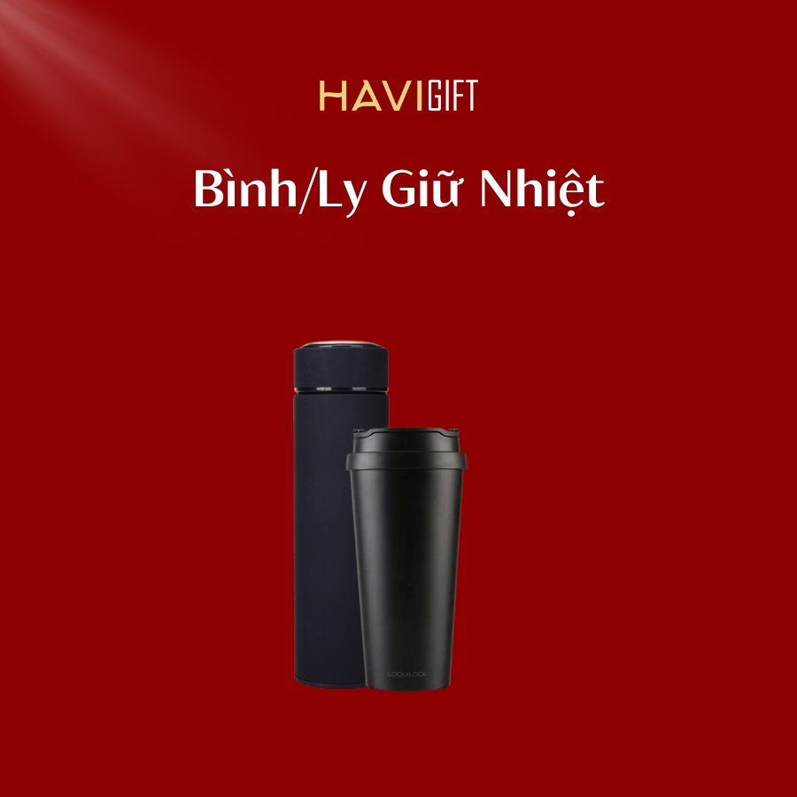 Bình/ly giữ nhiệt in logo