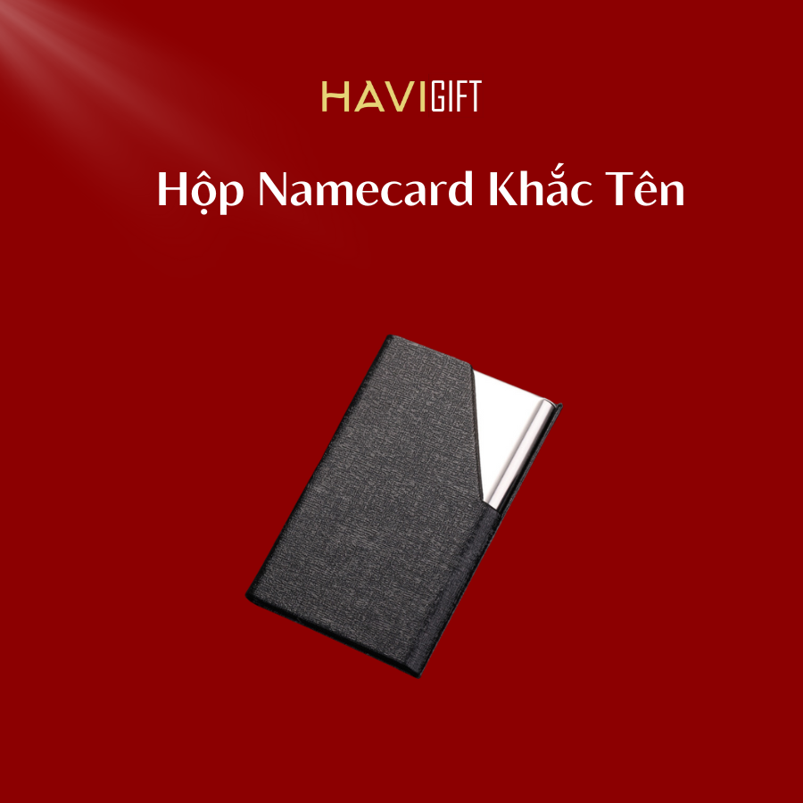 Hộp đựng Namecard khắc tên