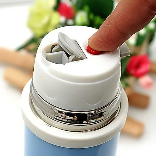 bình giữ nhiệt có nút ấn cao cấp