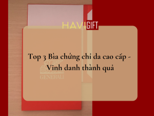 bìa chứng chỉ