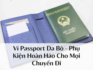 Ví Passport Da Bò