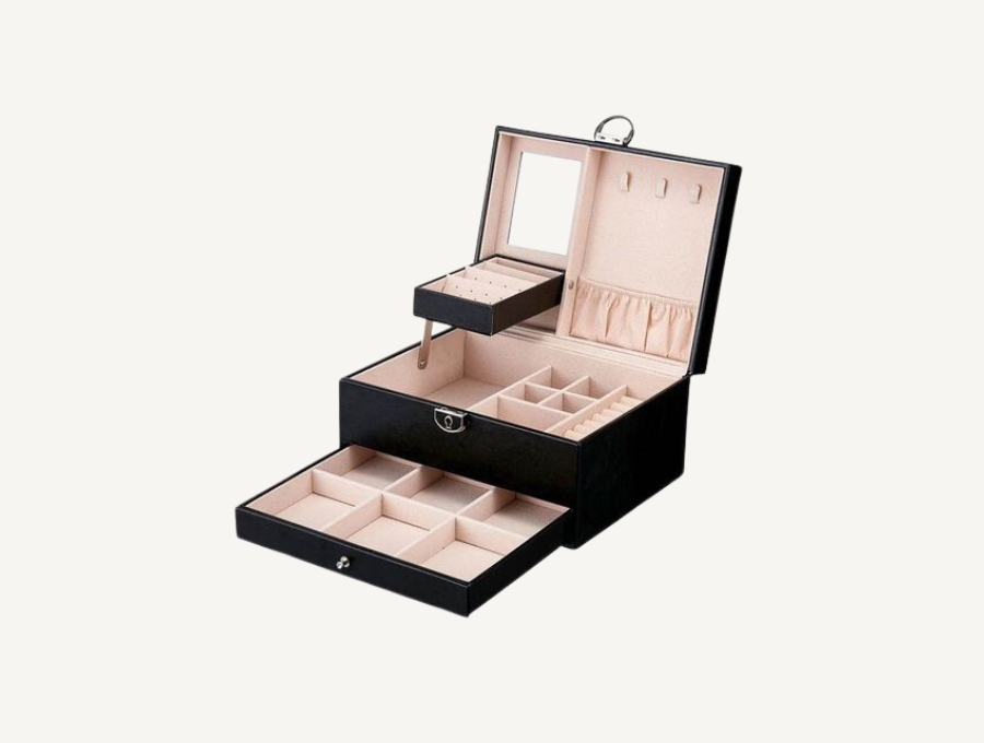  Premium Leather Jewelry Boxes hcm