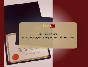 bìa chứng nhận