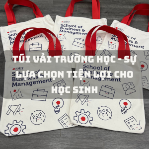 túi vải trường học