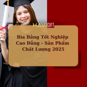 Bìa Bằng Tốt Nghiệp Cao Đẳng - Sản Phẩm Chất Lượng 2025