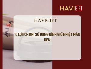 bình giữ nhiệt màu đen