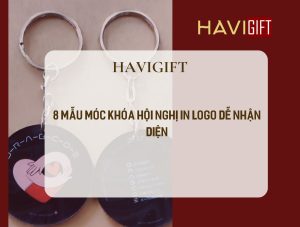 móc khóa hội nghị in logo