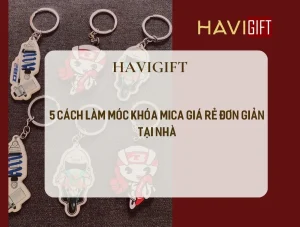 5 cách làm móc khóa mica giá rẻ đơn giản tại nhà